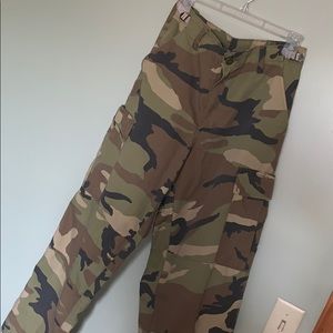 Camo Cargo Pants